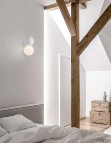 Moderný luster Zero 10 biele