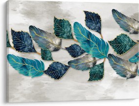 Obraz - Ilustrácie peria (70x50 cm)