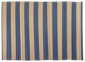 Bloomingville Bambusové prestieranie Marola Blue – set 4 ks