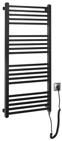 Sapho - Elektrický sušiak na uteráky METRO-E 400W/230V 50x106 cm matná čierna