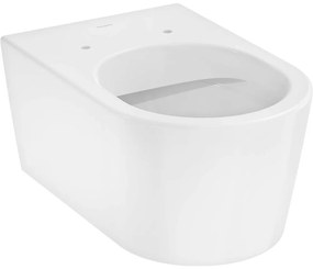 HANSGROHE EluPura S závesné WC s AquaFall Flush bez splachovacieho okraja, s hlbokým splachovaním, 360 x 540 mm, biela, s povrchom SmartClean, 61118450