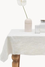 Ľanový obrus so strapcami White