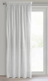 ZÁCLONA ROXI NA PÁSKE 140X270 CM BIELA