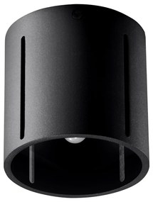 Stropné svietidlo Inez, 1x čierne kovové tienidlo