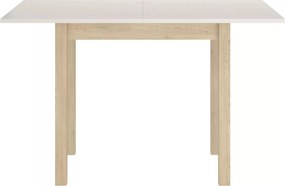 Jedálenský rozkladací stôl Flip 80/160 cm kašmírový/dub Cremona Torro