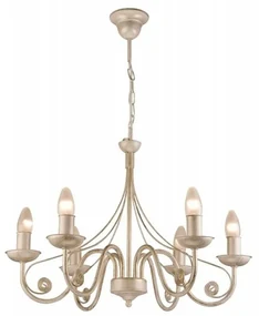 Lamkur Luster na reťazi DONATO 6xE14/40W/230V LA22543
