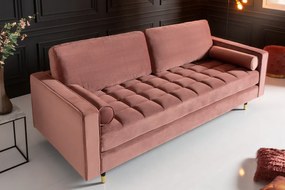 Pohovka COZY VELVET 220 cm staroružový zamat
