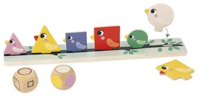 Didaktická triediaca hračka - vtáčiky