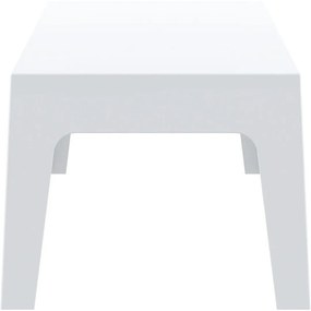 BOX konferenčný záhradný stôl white
