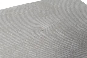 Taburet LIVE s úložným priestorom, sivá/strieborné (Anafi MIL 7232)