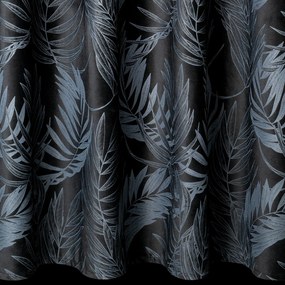 ZATEMŇOVACÍ ZÁVES NA KRÚŽKOCH VERA 140X250 CM LISTY