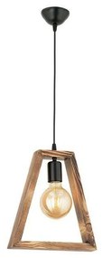 Závesné svietidlo z hrabového dreva Geometrik Triangle