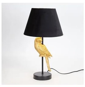 Stolná lampa 1xE27/40W/230V čierna/zlatá