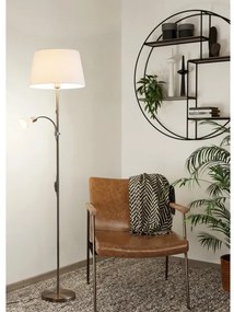 Eglo 95686 - Stojaca lampa CONESA 1xE27/60W + 1xE14/40W