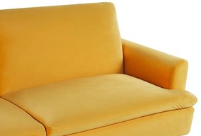 Pohovka trojsedačka VARTEA (žltá). Vlastná spoľahlivá doprava až k Vám domov. 1023366
