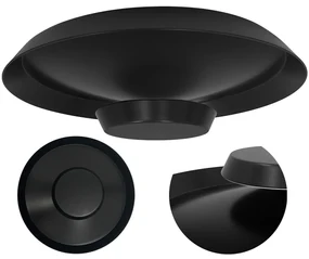 Toolight Toolight, LED stropné svietidlo 40cm, 14W, APP1461, čierna, OSW-04189