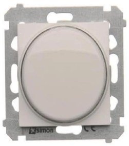 DS9T.01/11 Otočný tlačidlový stmievač biely