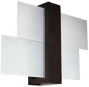 Brilagi -  LED Nástenné svietidlo HERA 1xE27/7,5W/230V wenge