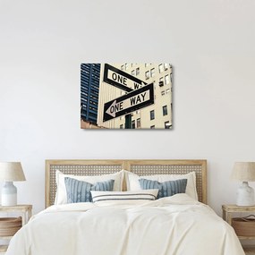 Obraz - New York ONE WAY (70x50 cm)