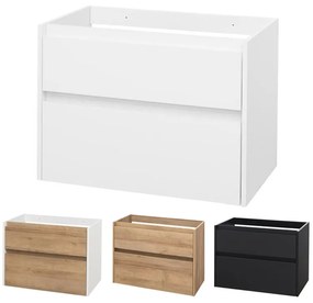 Mereo, Opto, kúpeľňová skrinka 81x46x58 cm, dub riviera, MER-CN921S