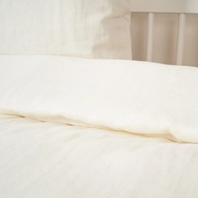 4Home Detské mušelínové obliečky do postieľky Cream, 100 x 135 cm, 40 x 60 cm
