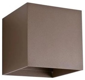 Redo 90177 - LED Vonkajšie nástenné svietidlo VARY 2xLED/6W/230V 4000K IP54 hnedá