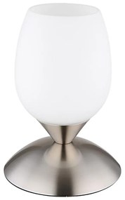 Globo 24007N - Stolná dotyková lampa KUWAITA 1xE14/25W/230V chróm