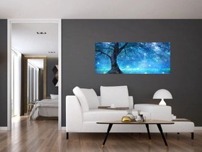Obraz - Mystický les (120x50 cm)