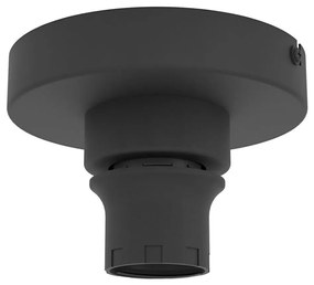 Eglo 300175 - Stropné svietidlo CURITIBA 1xE27/40W/230V, priemer 13 cm, čierne 300175