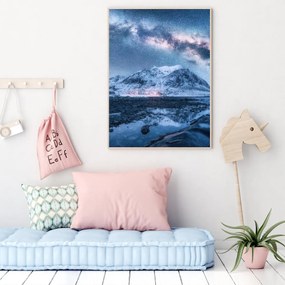 Plagát - Hora pod hviezdnou oblohou (A4)