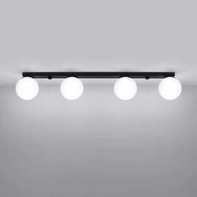 Stropné svietidlo Yoli, 4x biele sklenené tienidlo, b