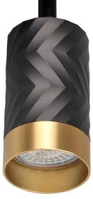 Bodové svietidlo ARRAS 6xGU10/10W/230V čierna