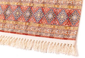 Koberec dekoračný KILIM červený