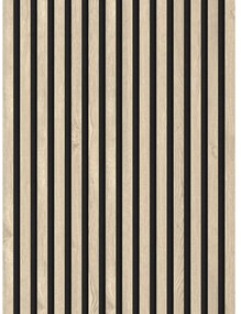 Mexen Lam-F, akustické stenové lamely 275 × 31,5 cm, filc 6 mm, dub perlový, S105-275317-2812-058