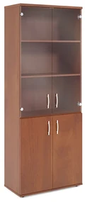 Vysoká skriňa Impress 74 x 37 x 190 cm, tmavý orech