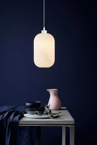 Nordlux Závesný luster z opálového skla Milford pre žiarovku E27 ø20cm 46573001