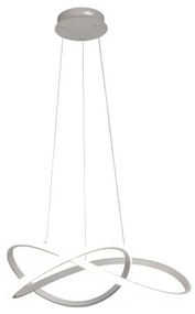 Stmievateľný LED luster na lane LED/85W/230V 3000-6500K + diaľkové ovládanie