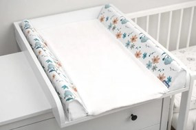 SENSILLO Prestieradlo na stred prebaľovacej podložky alebo nastavca Sensillo 50x70 biele