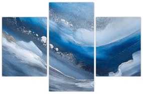 Obraz - Abstrakcia oceánu (90x60 cm)