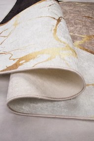 Koberec MILANO 20010-01 hnedý / zlatý