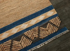 Diamond Carpets koberce Ručne viazaný kusový koberec Agra Palace DE 2283 Natural Mix - 200x290 cm