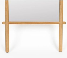 Stojacie zrkadlo s dreveným rámom 58x160 cm Solene – White Label