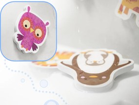 KIK Penové puzzle do kúpeľa zvieratká, 18 ks