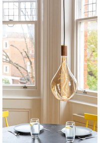 Tmavohnedé závesné svietidlo ø 5 cm Knuckle – tala