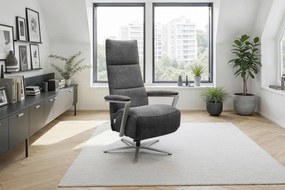XXXLutz RELAXAČNÉ KRESLO, textil, antracitová Sit & More - Online Only obývacie izby - 00014402871J