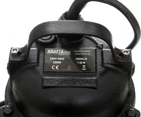 Kraft&Dele Ponorné čerpadlo s drvičom 3200W KD764