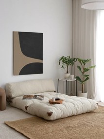 Rozkladacia pohovka Fold Teddy 2 Cream