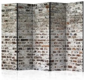 Paraván - Old Walls II [Room Dividers] Veľkosť: 225x172, Verzia: Akustický