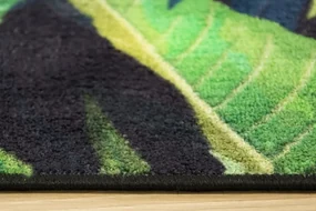 Koberec Palmové listy Monstera zelený