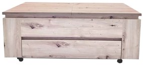 Rozkládací konferenční stolek Corey II 108/153 cm dub artisan